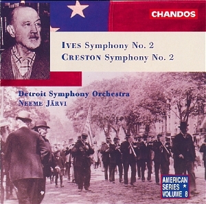 Couverture SYMPHONIE 2 (+ CRESTON) de Charles IVES