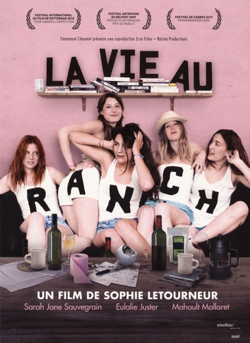 Couverture LA VIE AU RANCH de Sophie LETOURNEUR