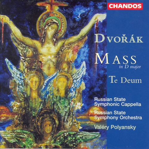 Couverture MESSE RE / TE DEUM de Antonin DVORAK