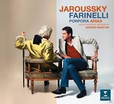 Couverture PHILIPPE JAROUSSKY: ARIA FOR FARINELLI de Nicolo PORPORA