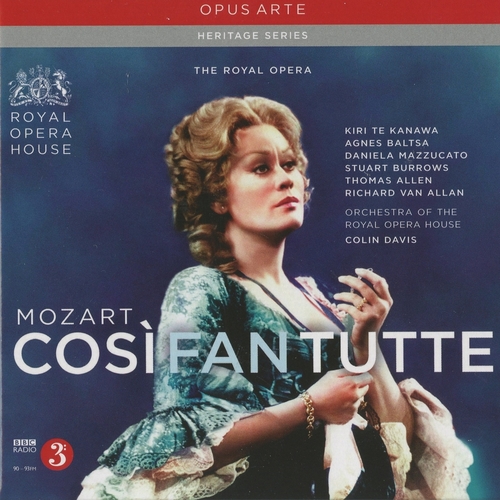 Couverture COSI FAN TUTTE de Wolfgang Amadeus MOZART