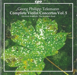 Image du média "CONCERTOS VIOLON (VOL.5) de Georg Philipp TELEMANN"