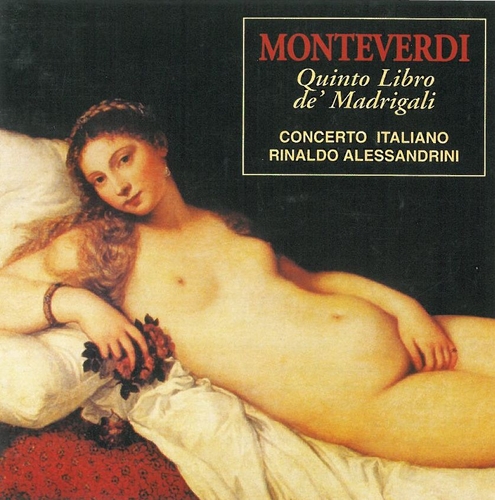 Couverture MADRIGALI L.V (1605) de Claudio MONTEVERDI