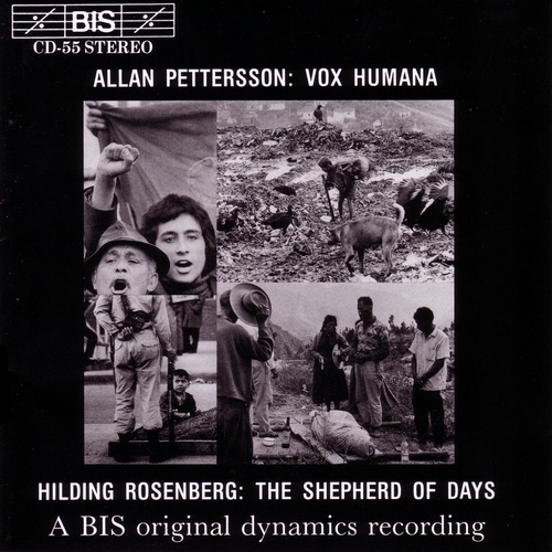 Couverture VOX HUMANA (+ ROSENBERG) de Allan PETTERSSON