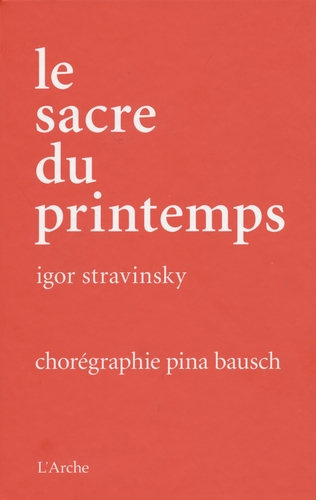 Couverture LE SACRE DU PRINTEMPS