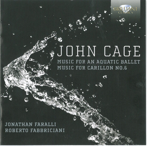 Couverture MUSIC FOR AN AQUATIC BALLET/ MUSIC FOR CARILLON N°6 de John CAGE