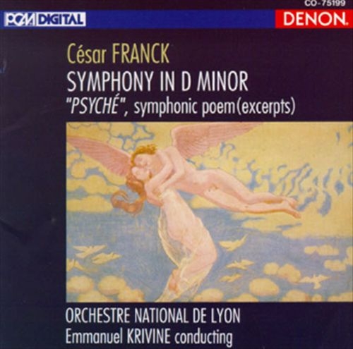 Couverture SYMPHONIE RE / PSYCHE (EXTR.) de César FRANCK