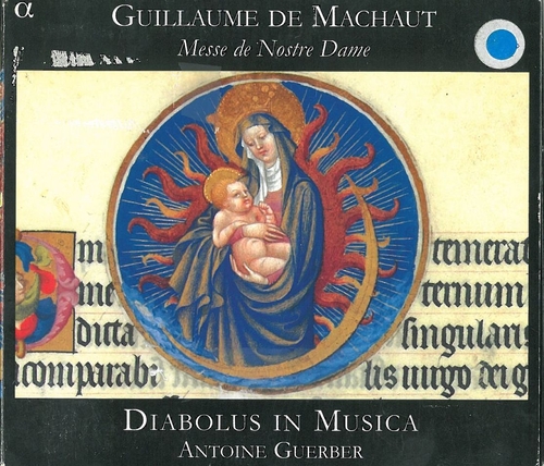 Couverture MESSE DE NOSTRE DAME de Guillaume de MACHAUT