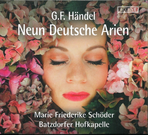 Couverture NEUN DEUTSCHE ARIEN de Georg Friedrich HAENDEL