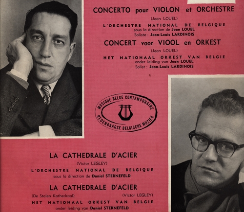 Couverture CONCERTO VIOLON de Jean LOUEL