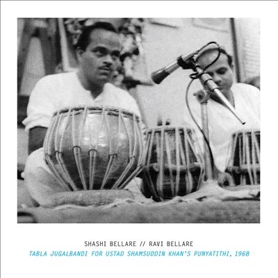 Couverture TABLA JUGALBANDI FOR USTAD SHAMSUDDIN KHAN'S PUNYATITHI,1968 de Shashi BELLARE & RAVI BELLARE