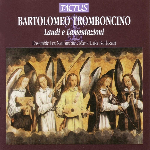 Couverture LAUDI E LAMENTAZIONI de Bartolomeo TROMBONCINO