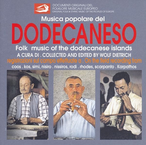 Couverture FOLK MUSIC OF THE DODECANESE ISLANDS