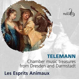 Image du média "CHAMBER MUSIC TREASURES FROM DRESDEN AND DARMSTADT de Georg Philipp TELEMANN"