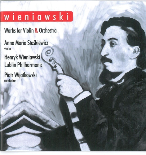 Couverture WORKS FOR VIOLIN & ORCHESTRA de Henryk WIENIAWSKI