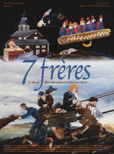 Couverture 7 FRÈRES de Riitta NELIMARKKA