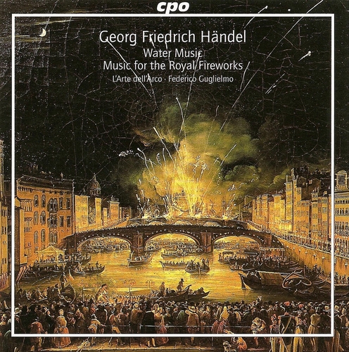 Couverture WATER MUSIC / MUSIC FOR THE ROYAL FIREWORKS de Georg Friedrich HAENDEL