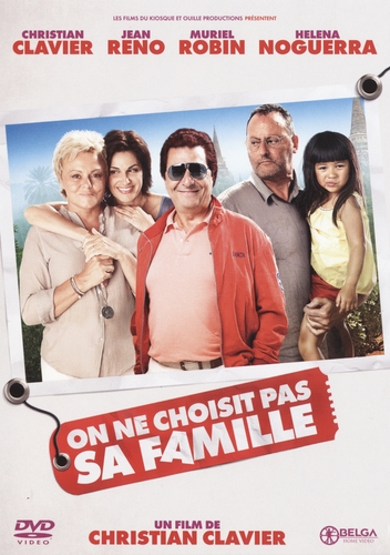 Couverture ON NE CHOISIT PAS SA FAMILLE de Christian CLAVIER