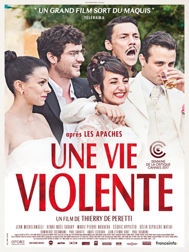 Couverture UNE VIE VIOLENTE de Thierry de PERETTI