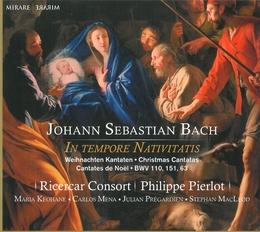 Image du média "IN TEMPORE NATIVITATIS - CANTATES 63,110,151 de Johann Sebastian BACH"