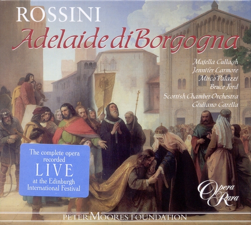 Couverture ADELAIDE DI BORGOGNA de Gioacchino ROSSINI