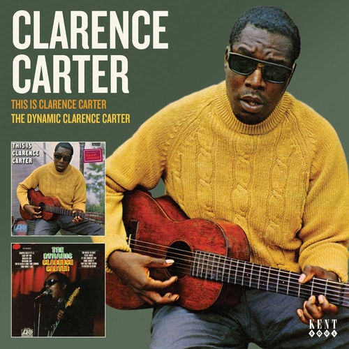 Couverture THIS IS CLARENCE CARTER/ THIS IS THE DYNAMIC CLARENCE CARTER de Clarence CARTER