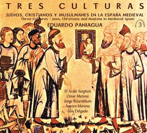 Couverture TRES CULTURAS: JUDIOS, CRISTIANOS Y MUSULMANES EN ESPAÑA MED de Eduardo PANIAGUA