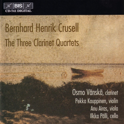 Couverture 3 QUATUORS CLARINETTE de Bernhard Henrik CRUSELL