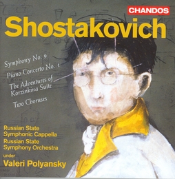 Image du média "SYMPHONIE  9 / CONCERTO PIANO 1 / 2 CHOEURS OP.124 / OP.59 de Dmitri CHOSTAKOVITCH"