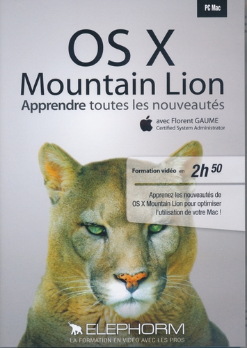 Couverture MAC OS X MOUNTAIN LION