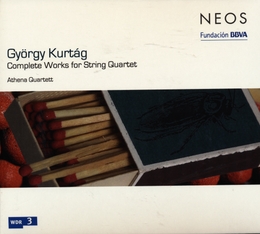 Image du média "COMPLETE WORKS FOR STRING QUARTET de Gyorgy KURTAG"