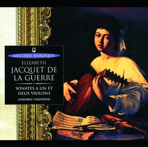 Couverture SONATES A UN & DEUX VIOLONS AVEC VIOLE OU VIOLONCELLE OBLIG. de Elisabeth Claude JACQUET DE LA GUERRE