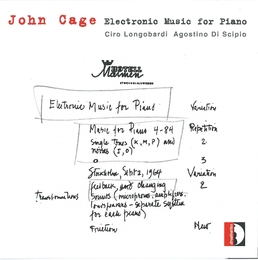 Image du média "ELECTRONIC MUSIC FOR PIANO de John CAGE"