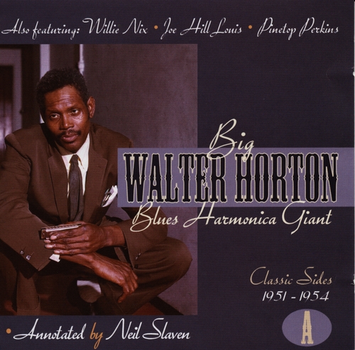 Couverture BLUES HARMONICA GIANT (CLASSIC SIDES 1951-1956) de Big Walter HORTON