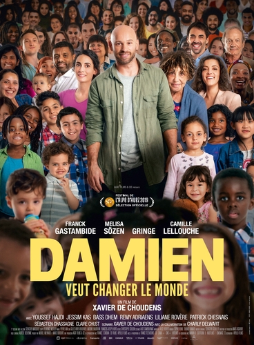 Couverture DAMIEN VEUT CHANGER LE MONDE de Xavier de CHOUDENS