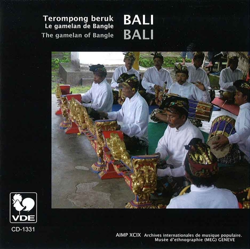 Couverture BALI: TEROMPONG BERUK, LE GAMELAN DE BANGLE