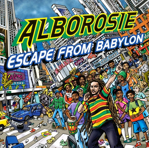 Couverture ESCAPE FROM BABYLON de ALBOROSIE