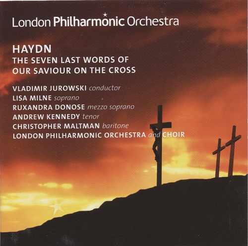 Couverture SEPT DERNIÈRES PAROLES DU CHRIST (ORATORIO) de Joseph [Franz] HAYDN