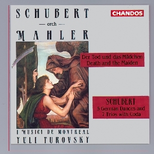 Couverture QUATUOR CORDES  14 "JEUNE FILLE ..." VERS.O. (MAHLER) / ... de Franz SCHUBERT