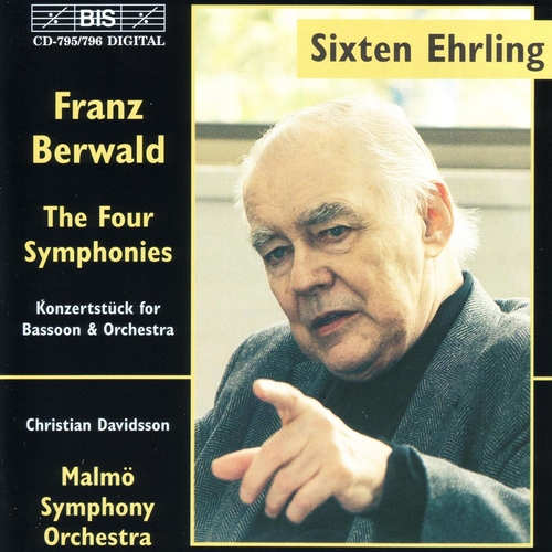 Couverture SYMPHONIE 1-4 / KONZERTSTÜCK BASSON de Franz BERWALD