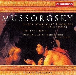 Couverture TABLEAUX D'UNE EXPOSITION (ORCH.RAVEL) / 3 CHOEURS SYMPH./.. de Modeste MOUSSORGSKY