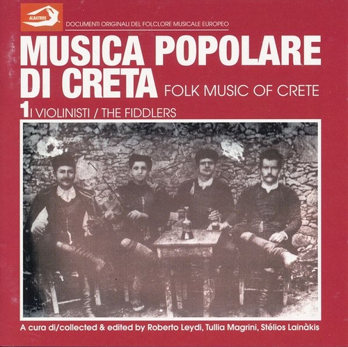 Couverture MUSIQUE POPULAIRE DE CRÈTE - MUSICA POPOLARE DI CRETA