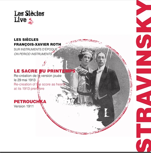 Couverture SACRE DU PRINTEMPS (1913) / PETROUCHKA (1911)(LE) de Igor STRAVINSKY