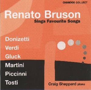 Couverture BRUSON - FAVOURITE SONGS BY DONIZETTI, VERDI, GLUCK, ...