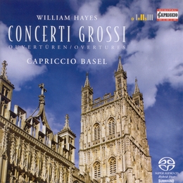 Image du média "CONCERTI GROSSI, OUVERTURE, SINFONIA de William [1] HAYES"