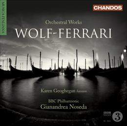 Image du média "ORCHESTRAL WORKS - OUVERTURES & INTERMEZZI / SUITES... de Ermanno WOLF-FERRARI"