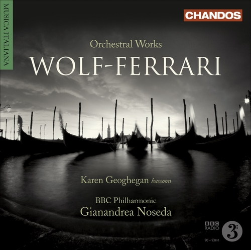 Couverture ORCHESTRAL WORKS - OUVERTURES & INTERMEZZI / SUITES... de Ermanno WOLF-FERRARI