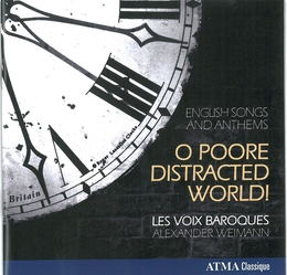 Image du média "O POORE DISTRACTED WORLD, ENGLISH SONGS AND ANTHEMS"