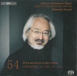 Image du média "CANTATE:  14,100,197,197A (VOL.54) de Johann Sebastian BACH"