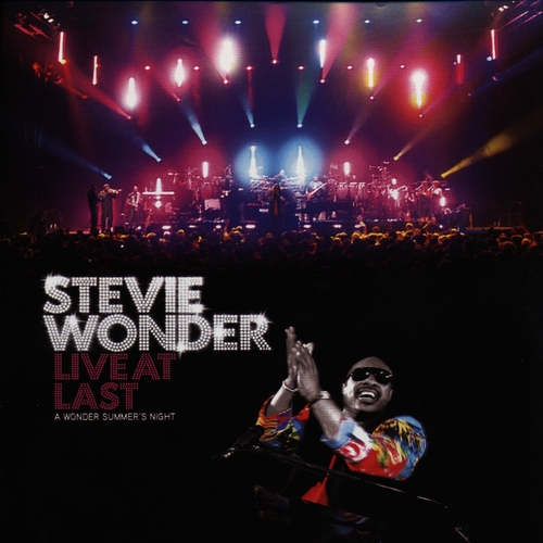 Couverture LIVE AT LAST (A WONDER SUMMER'S NIGHT) de Stevie WONDER